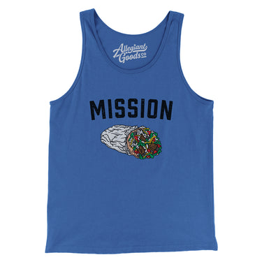 Mission Burrito Men/Unisex Tank Top-Allegiant Goods Co. Vintage Sports Apparel