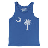 South Carolina State Flag Men/Unisex Tank Top-Allegiant Goods Co. Vintage Sports Apparel