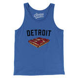 Detroit Style Pan Pizza Men/Unisex Tank Top-Allegiant Goods Co. Vintage Sports Apparel