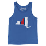 New York Helmet Stripes Men/Unisex Tank Top-Allegiant Goods Co. Vintage Sports Apparel
