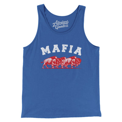 Buffalo Bills Mafia Men/Unisex Tank Top-True Royal-Allegiant Goods Co. Vintage Sports Apparel