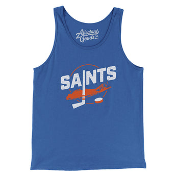 New York Saints Men/Unisex Tank Top-Allegiant Goods Co. Vintage Sports Apparel