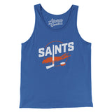 New York Saints Men/Unisex Tank Top-Allegiant Goods Co. Vintage Sports Apparel
