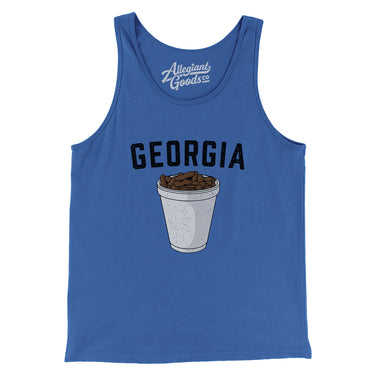 Georgia Boiled Peanuts Men/Unisex Tank Top-Allegiant Goods Co. Vintage Sports Apparel