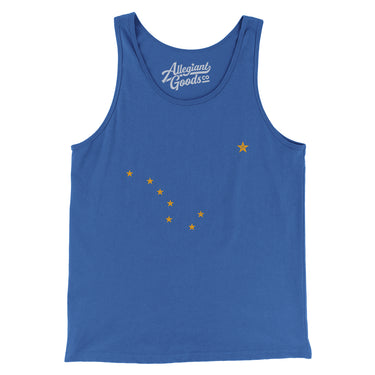 Alaska State Flag Men/Unisex Tank Top-Allegiant Goods Co. Vintage Sports Apparel