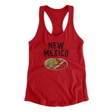New Mexico Christmas Enchiladas Women's Racerback Tank-Allegiant Goods Co. Vintage Sports Apparel