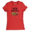 New Mexico Christmas Enchiladas Women's T-Shirt-Red-Allegiant Goods Co. Vintage Sports Apparel