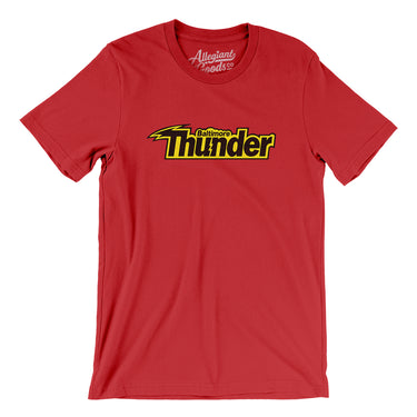 Baltimore Thunder Lacrosse Men/Unisex T-Shirt-Allegiant Goods Co. Vintage Sports Apparel