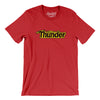 Baltimore Thunder Lacrosse Men/Unisex T-Shirt-Red-Allegiant Goods Co. Vintage Sports Apparel