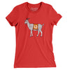 GOAT #12 Women's T-Shirt-Red-Allegiant Goods Co. Vintage Sports Apparel