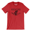 Rockford Forest Citys Baseball Men/Unisex T-Shirt-Red-Allegiant Goods Co. Vintage Sports Apparel