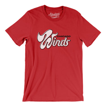 Chicago Winds Football Men/Unisex T-Shirt-Allegiant Goods Co. Vintage Sports Apparel