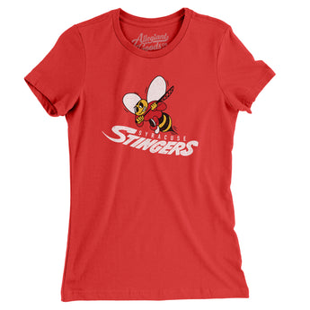 Syracuse Stingers Lacrosse Women's T-Shirt-Allegiant Goods Co. Vintage Sports Apparel
