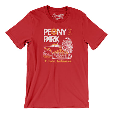 Peony Park Amusement Park Men/Unisex T-Shirt-Allegiant Goods Co. Vintage Sports Apparel