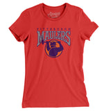 Pittsburgh Maulers Football Women's T-Shirt-Allegiant Goods Co. Vintage Sports Apparel