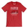 Detroit Olympia Stadium Men/Unisex T-Shirt-Red-Allegiant Goods Co. Vintage Sports Apparel