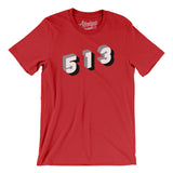 Cincinnati 513 Area Code Men/Unisex T-Shirt-Allegiant Goods Co. Vintage Sports Apparel