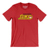 Palm Springs Suns Baseball Men/Unisex T-Shirt-Red-Allegiant Goods Co. Vintage Sports Apparel