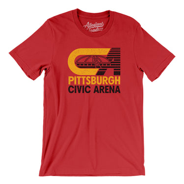 Pittsburgh Civic Arena Men/Unisex T-Shirt-Allegiant Goods Co. Vintage Sports Apparel