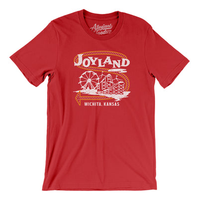 Joyland Amusement Park Men/Unisex T-Shirt-Red-Allegiant Goods Co. Vintage Sports Apparel