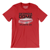 Georgia Dome Men/Unisex T-Shirt-Allegiant Goods Co. Vintage Sports Apparel
