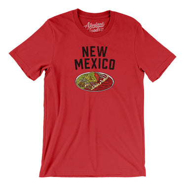 New Mexico Christmas Enchiladas Men/Unisex T-Shirt-Allegiant Goods Co. Vintage Sports Apparel