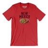 New Mexico Christmas Enchiladas Men/Unisex T-Shirt-Red-Allegiant Goods Co. Vintage Sports Apparel
