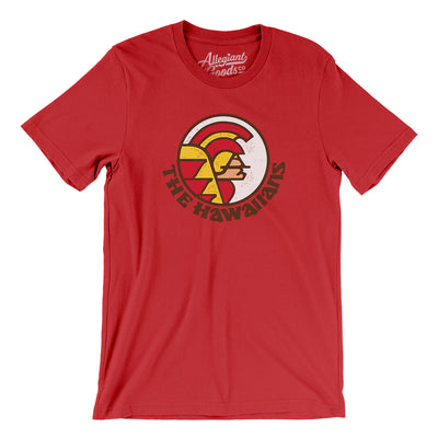 The Hawaiians Football Men/Unisex T-Shirt-Red-Allegiant Goods Co. Vintage Sports Apparel