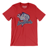 Columbus Landsharks Lacrosse Men/Unisex T-Shirt-Allegiant Goods Co. Vintage Sports Apparel