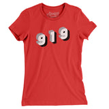 Raleigh 919 Area Code Women's T-Shirt-Allegiant Goods Co. Vintage Sports Apparel