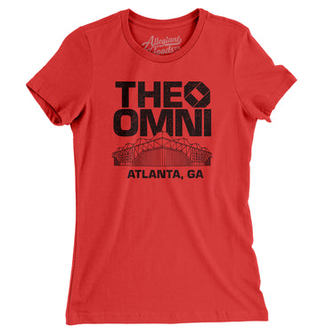 Atlanta Omni Women's T-Shirt-Allegiant Goods Co. Vintage Sports Apparel