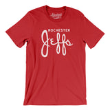 Rochester Jeffs Football Men/Unisex T-Shirt-Allegiant Goods Co. Vintage Sports Apparel