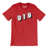 Raleigh 919 Area Code Men/Unisex T-Shirt-Allegiant Goods Co. Vintage Sports Apparel
