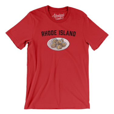 Rhode Island Clams Men/Unisex T-Shirt-Allegiant Goods Co. Vintage Sports Apparel