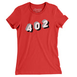 Lincoln & Omaha 402 Area Code Women's T-Shirt-Allegiant Goods Co. Vintage Sports Apparel