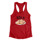 New Orleans Beignets Women's Racerback Tank-Allegiant Goods Co. Vintage Sports Apparel