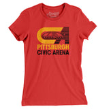 Pittsburgh Civic Arena Women's T-Shirt-Allegiant Goods Co. Vintage Sports Apparel