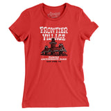 Frontier Village Amusement Park Women's T-Shirt-Allegiant Goods Co. Vintage Sports Apparel