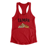 Tampa Cuban Sandwich Women's Racerback Tank-Allegiant Goods Co. Vintage Sports Apparel