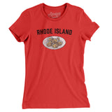 Rhode Island Clams Women's T-Shirt-Allegiant Goods Co. Vintage Sports Apparel