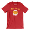 Atlanta Basketball Ice Men/Unisex T-Shirt-Red-Allegiant Goods Co. Vintage Sports Apparel