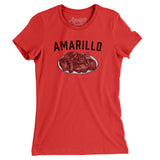 Amarillo Steak Women's T-Shirt-Allegiant Goods Co. Vintage Sports Apparel