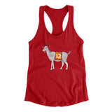 GOAT #12 Women's Racerback Tank-Allegiant Goods Co. Vintage Sports Apparel