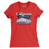 Richfield Ohio Coliseum Women's T-Shirt-Allegiant Goods Co. Vintage Sports Apparel