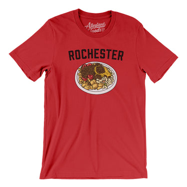 Rochester Garbage Plate Men/Unisex T-Shirt-Allegiant Goods Co. Vintage Sports Apparel