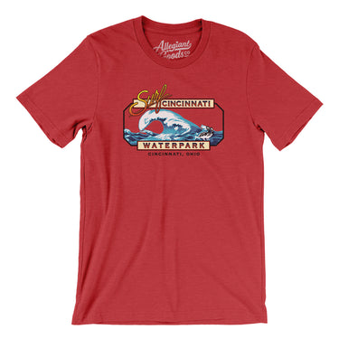Surf Cincinnati Amusement Park Men/Unisex T-Shirt-Allegiant Goods Co. Vintage Sports Apparel