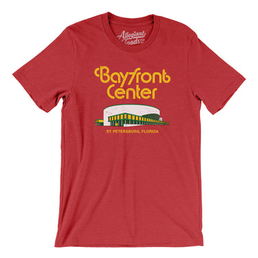St. Petersburg Bayfront Center Men/Unisex T-Shirt-Allegiant Goods Co. Vintage Sports Apparel