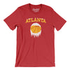 Atlanta Basketball Ice Men/Unisex T-Shirt-Heather Red-Allegiant Goods Co. Vintage Sports Apparel