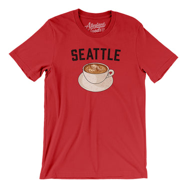Seattle Coffee Men/Unisex T-Shirt-Allegiant Goods Co. Vintage Sports Apparel
