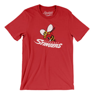Syracuse Stingers Lacrosse Men/Unisex T-Shirt-Allegiant Goods Co. Vintage Sports Apparel